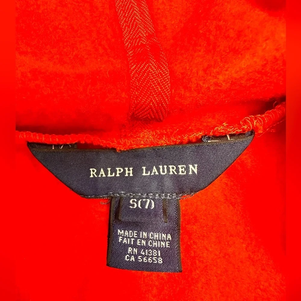 RALPH LAUREN Yosemite Expedition 014 Hooded Fleece Dress, Size‎ SMALL (7)
